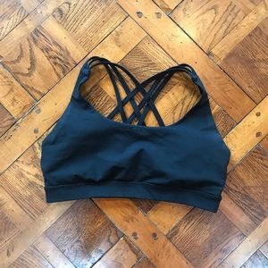 Lululemon Energy Sports Bra in Black!